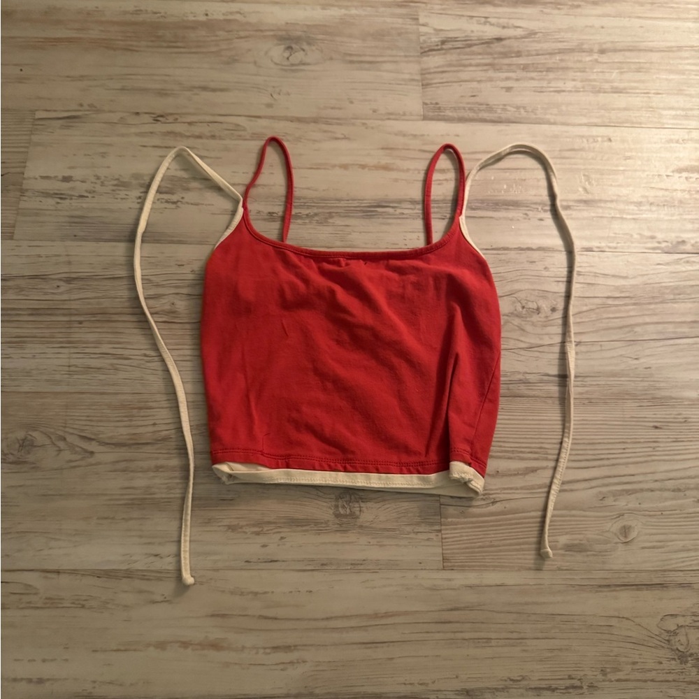 Tilly’s Red Women's Crop Top